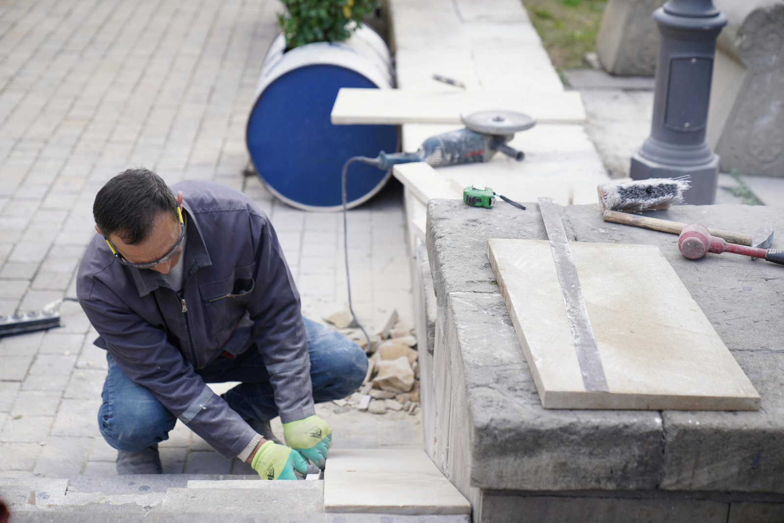 Maçonnerie légère et restauration